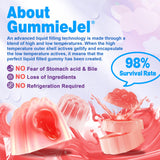 EnvyDeal Probiotic Gummies contiennent 11 souches et prébiotiques organiques pour l'équilibre intestinal.