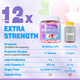 EnvyDeal Probiotic Gummies soutiennent les habitudes quotidiennes avec des fibres prébiotiques.