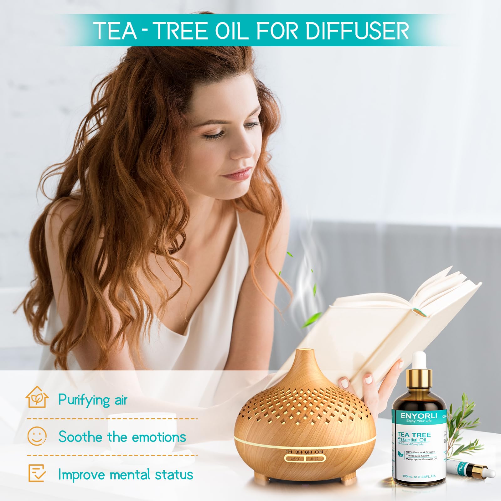 ENYORLI Tea Tree – usage DIY et recettes maison faciles.
