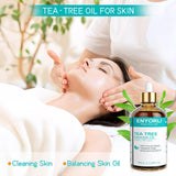 ENYORLI Tea Tree – nettoyant maison avec quelques gouttes ajoutées.