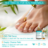 ENYORLI Tea Tree – soin des ongles et cuticules après application diluée.