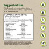 Enzalase, emballage et etiquette: informations claires sur les enzymes et l'utilisation.