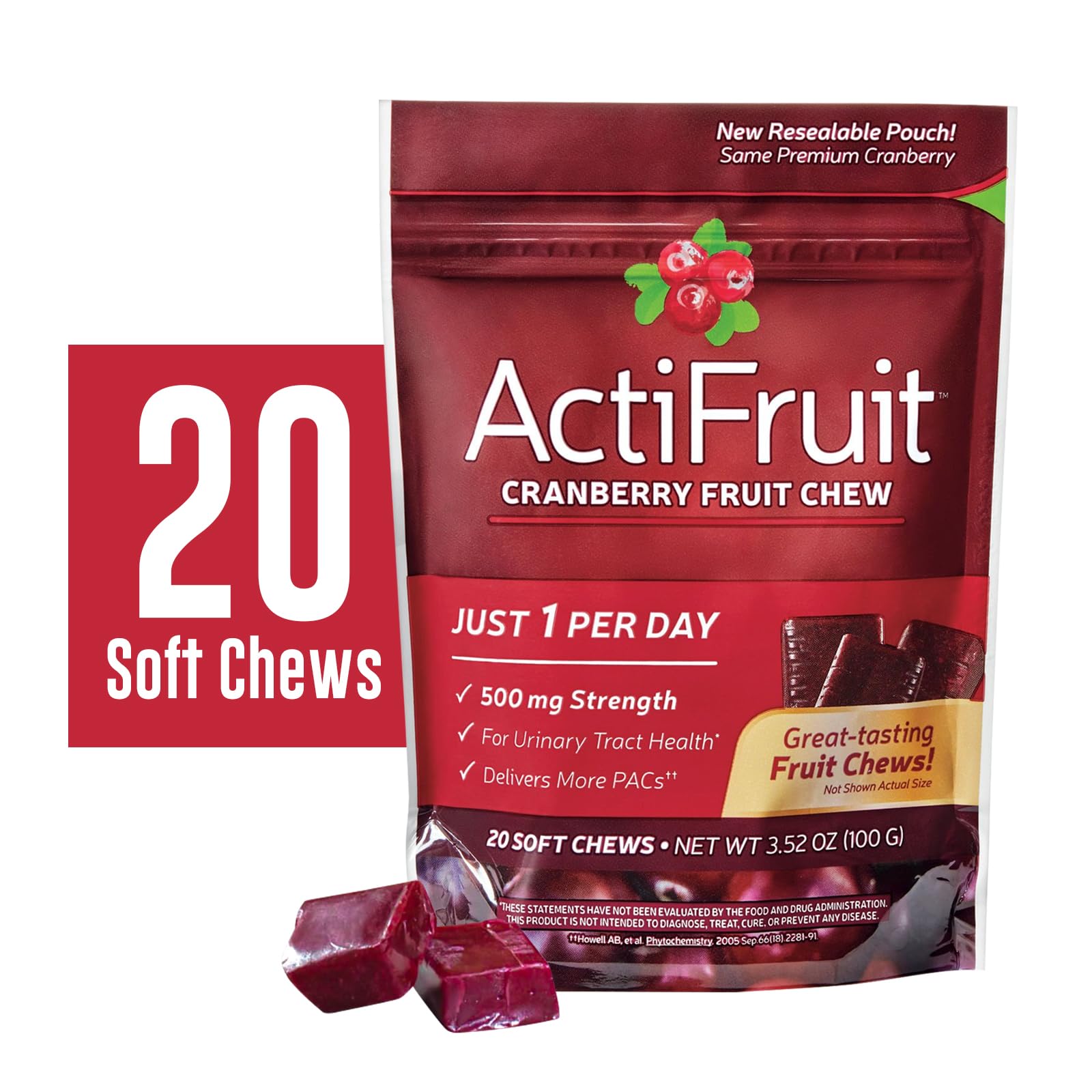 ActiFruit d’Enzymatic Therapy, ingrédients visibles et concentration pratique.