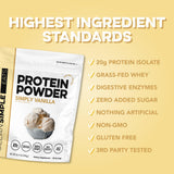 Enzymes digestives intégrées, ajout subtil pour une routine active.
