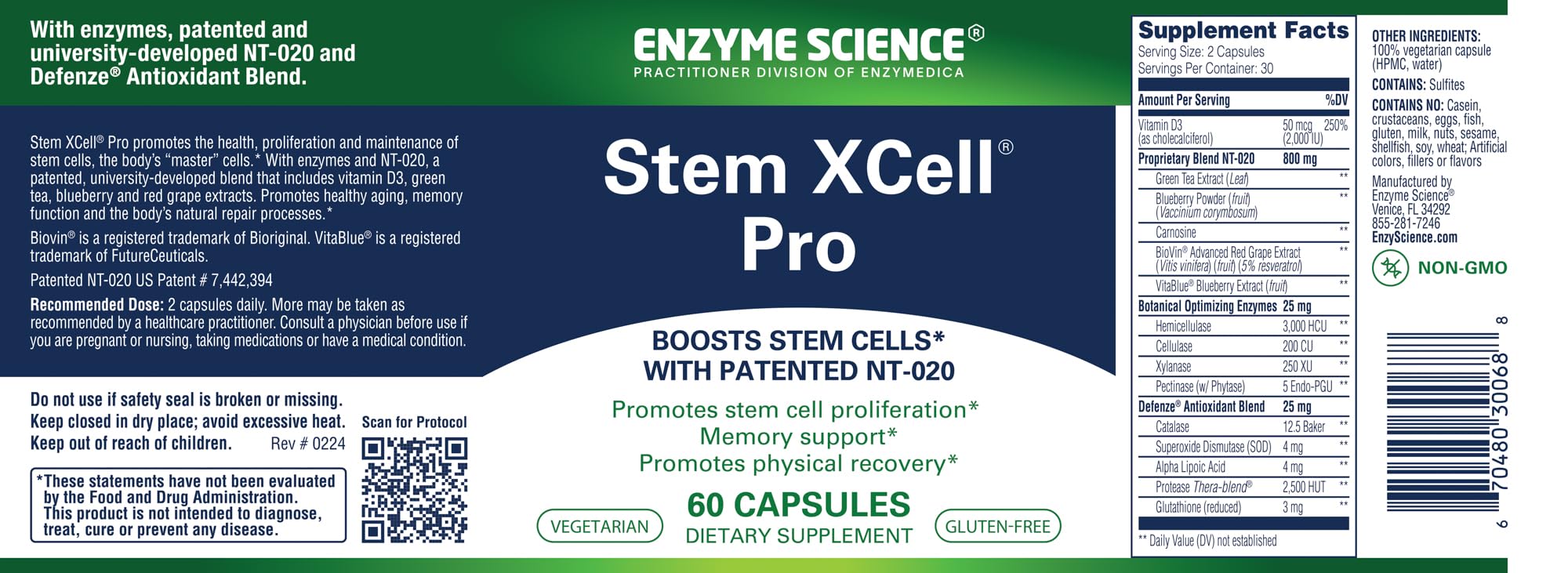 Utilisation quotidienne avec Stem XCell Pro pour énergie et récupération potentielle