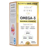 Enzymedica Aqua Biome Omega-3 gélules, soutien potentiel du cœur et du cerveau.