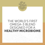 Enzymedica Aqua Biome Omega-3 étiquette propre, sans allergènes.