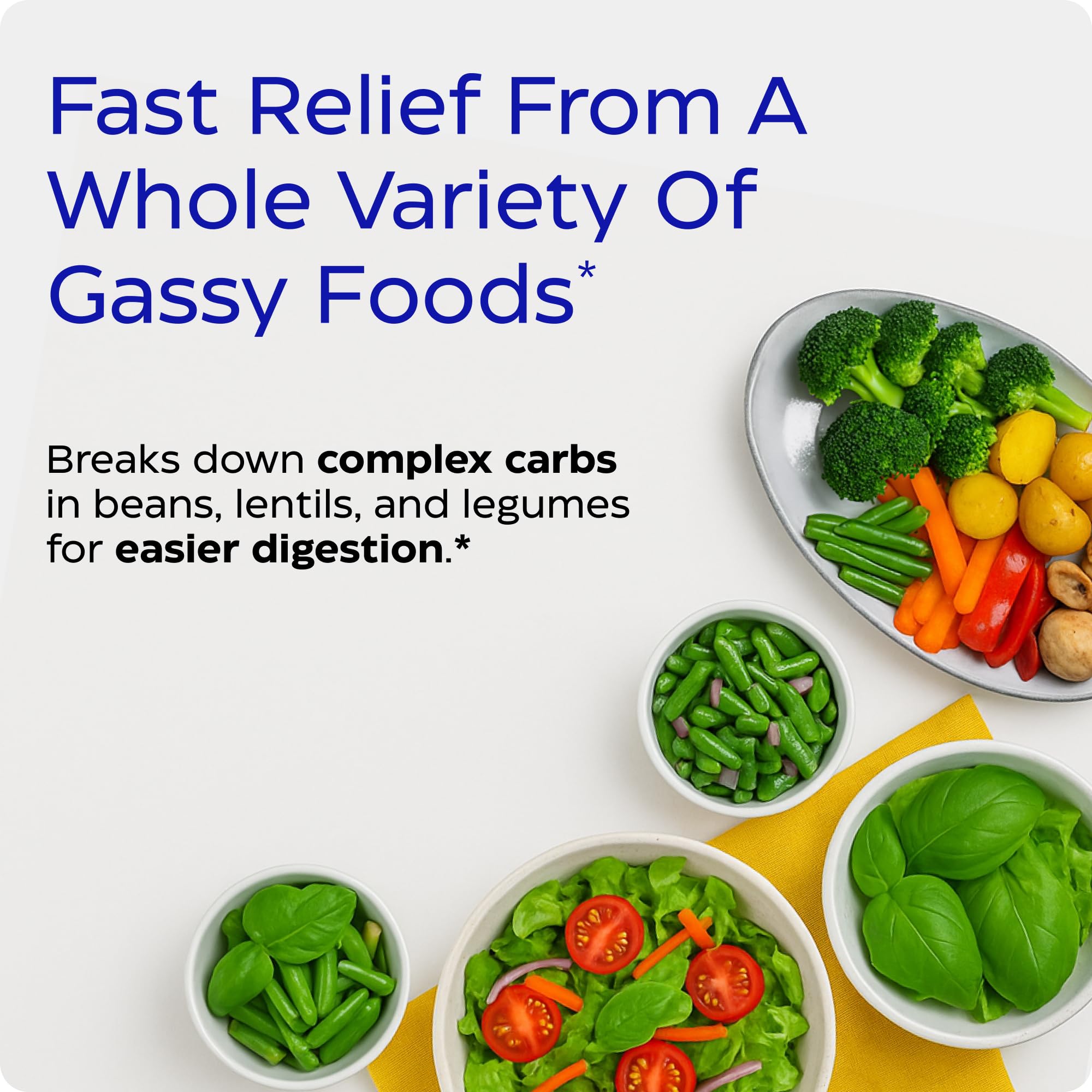 BeanAssist d'Enzymedica: formule vegan sans gluten, pour repas végétariens et végans.