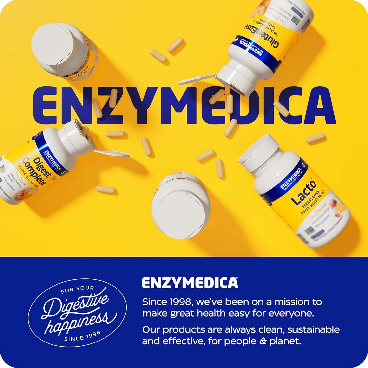 Enzymedica Candidase: démonstration d’un équilibre intestinal possible.