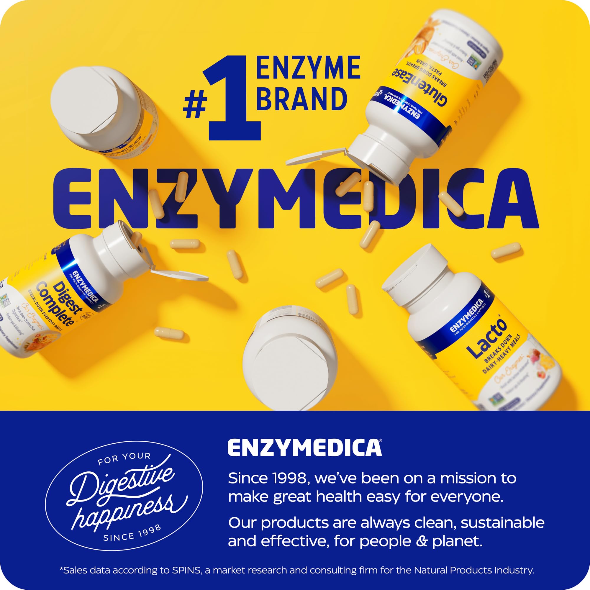 Utilisation quotidienne des capsules d’Enzymedica Digest Basic Probiotics