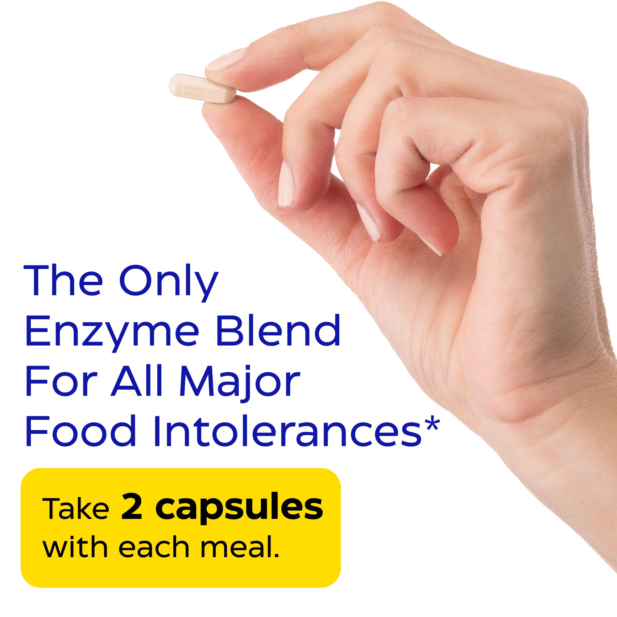 Digest Spectrum d'Enzymedica : mode d’emploi et conseils d’utilisation lors d’un repas contenant déclencheurs.