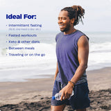 Mélange électrolyte Enzymedica Fasting Today, aide à rester hydraté tout au long de la journée.