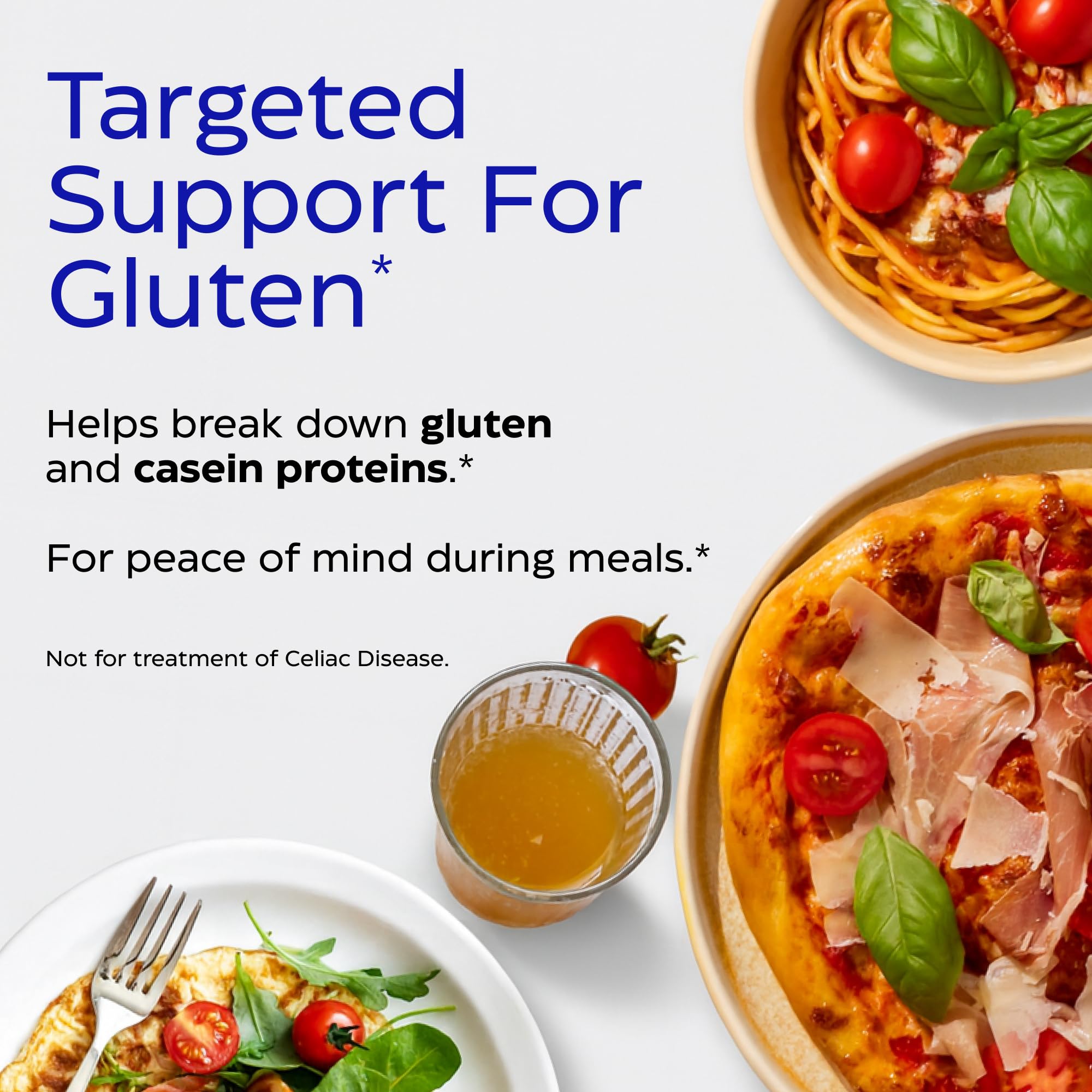 Enzymedica GlutenEase: etiquette-label, guide clair d'utilisation