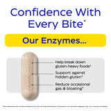 Enzymedica GlutenEase Extra Strength – gélules prêtes à l’emploi pour la digestion des protéines