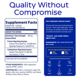 Enzymedica GlutenEase Extra Strength – usage quotidien facilité par une gélule par repas