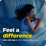 Enzymedica Magnésium Esprit - étiquette: informations claires sur ATA Mg et sa formulation.