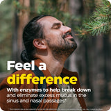 Gélules MucoStop – format pratique pour une prise facile et rapide.