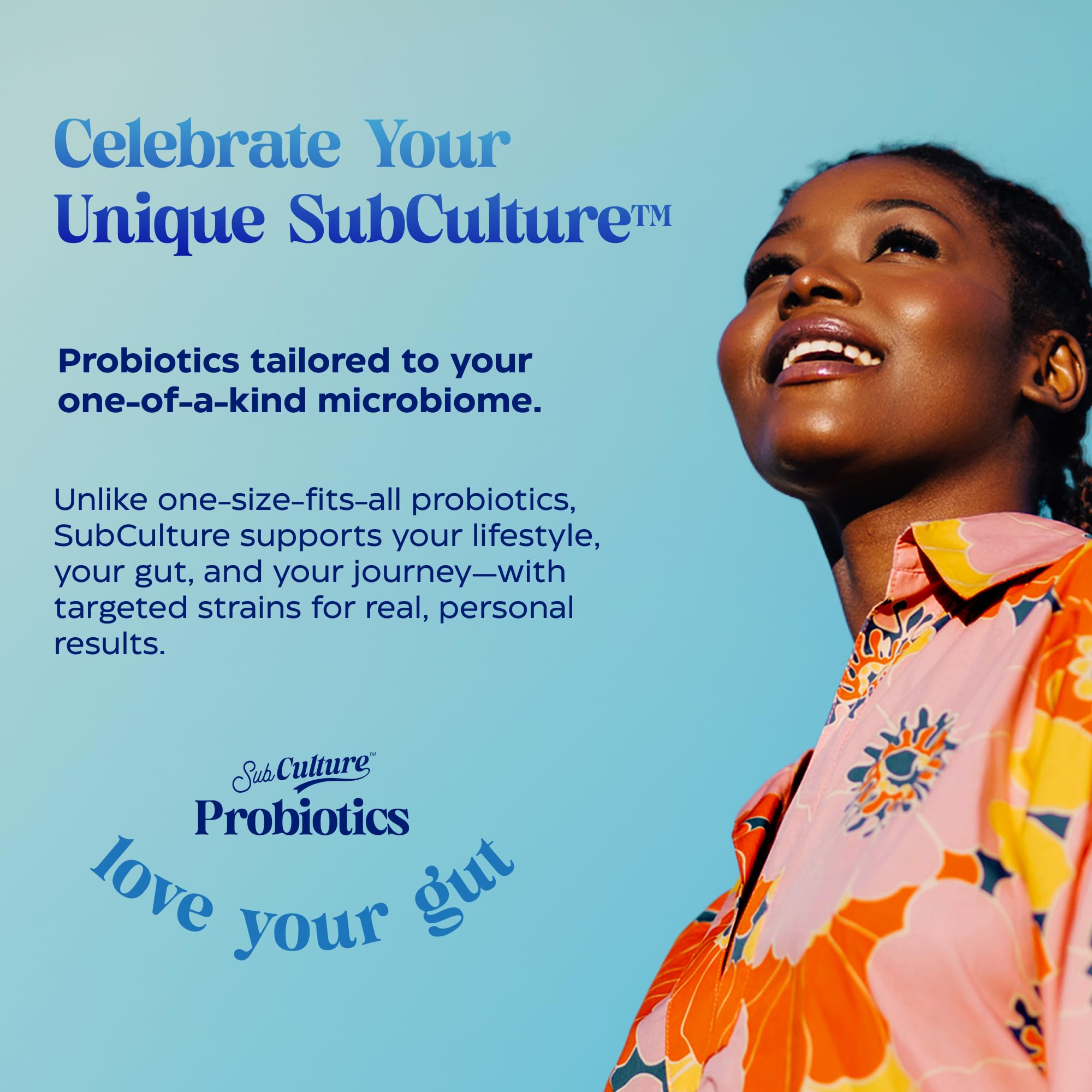 Enzymedica SubCulture formulation sans gluten sans lait et sans soja.