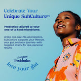 Enzymedica SubCulture formulation sans gluten sans lait et sans soja.