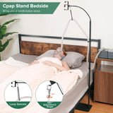 Tuyau CPAP maintenu propre grâce au crochet aluminium EonRivet.