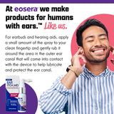 EOSERA Ear Itch MD – Compatible avec les aides auditives sans irritation.