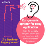 EOSERA Ear Itch MD – Utilisation quotidienne simple et pratique.