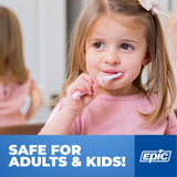 Epic Dental Xylitol Fluoride Pâte végan et sans gluten, ingrédients propres