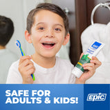 Epic dentifrice xylitol adulte : ingrédients propres et transparents.