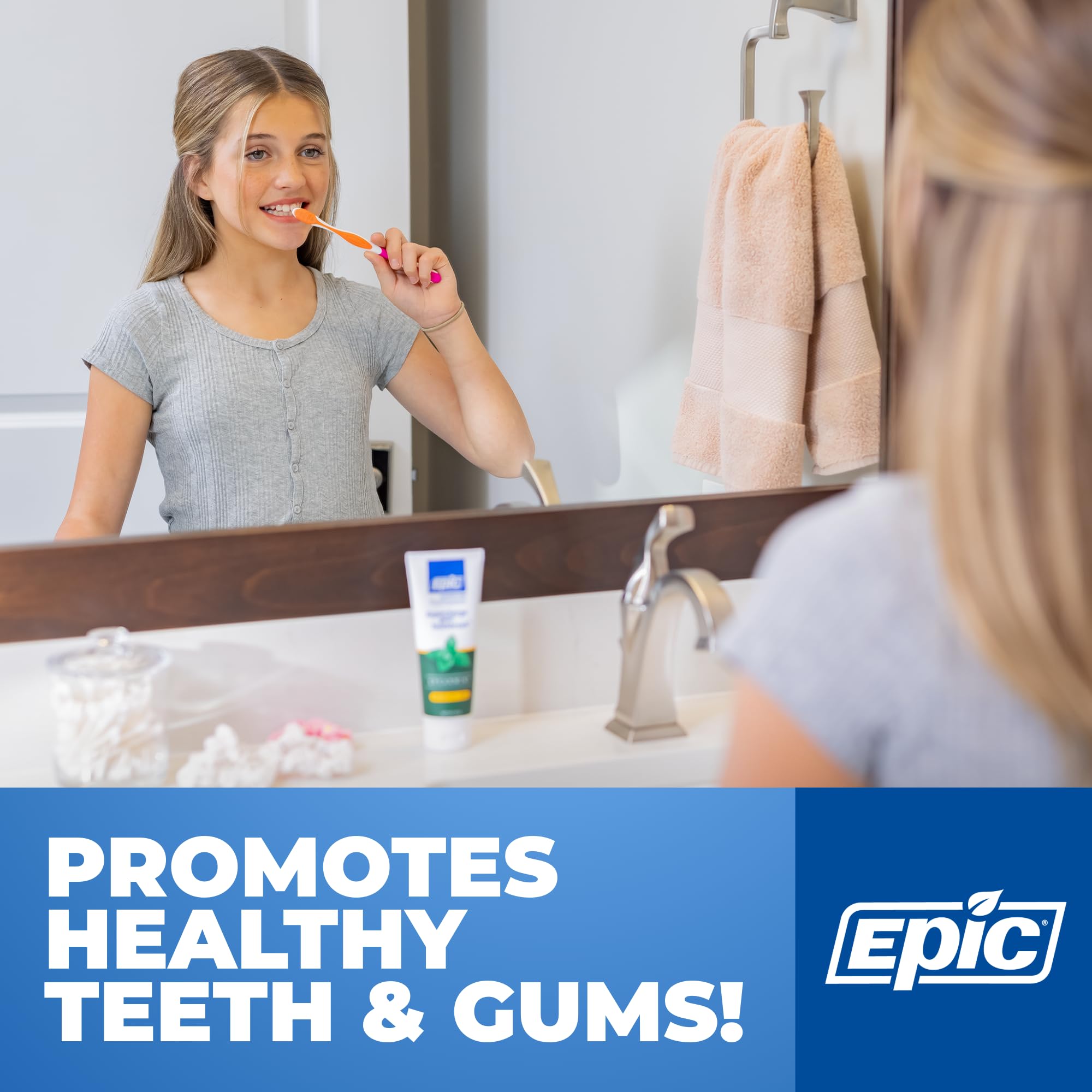 Epic dentifrice xylitol adulte : sans fluorure, option naturelle pour l hygiène.