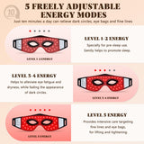 Epinuo masque yeux pratique USB, alimentation par ordinateur ou power bank.