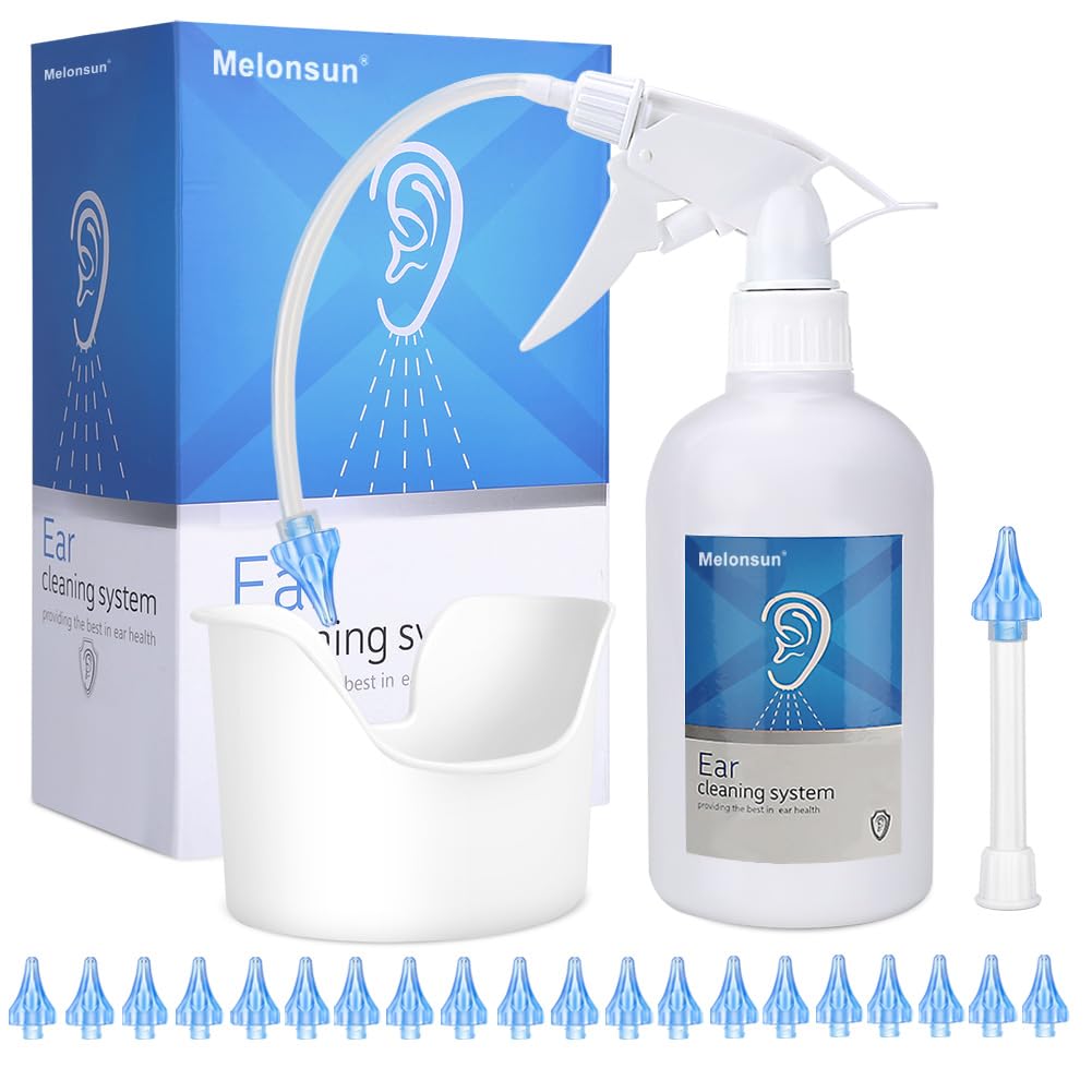 Bouteille EPOBOO lavage oreilles 500 ml prête pour usage à domicile.