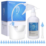 Bouteille EPOBOO lavage oreilles 500 ml prête pour usage à domicile.