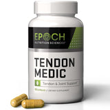 Epoch Tendon Medic – bouteille pratique pour une prise quotidienne et mobilité.