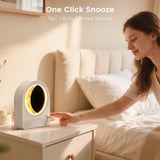 Epochleno design compact: réveil élégant et discret dans une chambre.