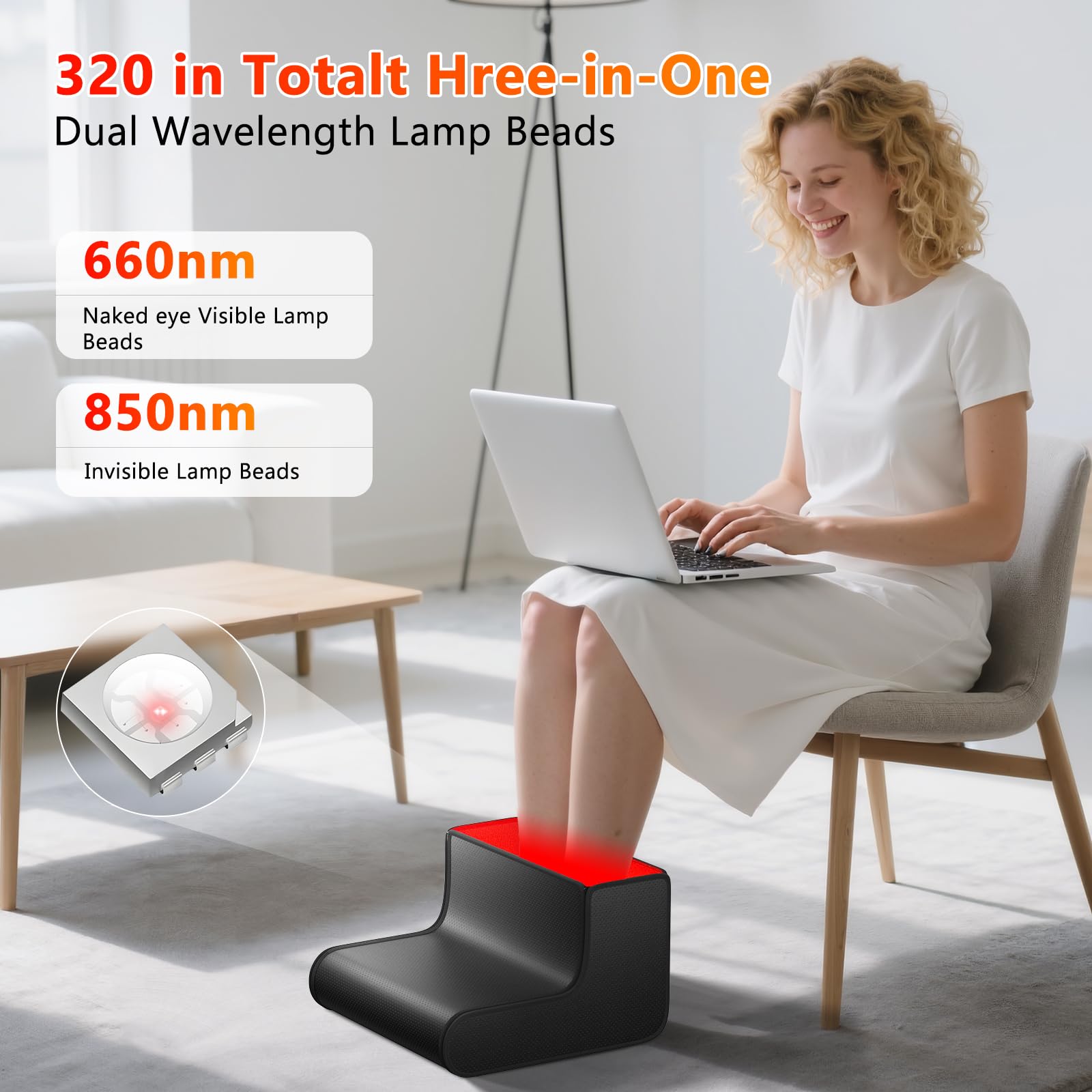 EPOE design cuir, solution pratique et élégante pour pieds à la maison.