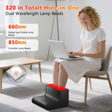 EPOE design cuir, solution pratique et élégante pour pieds à la maison.