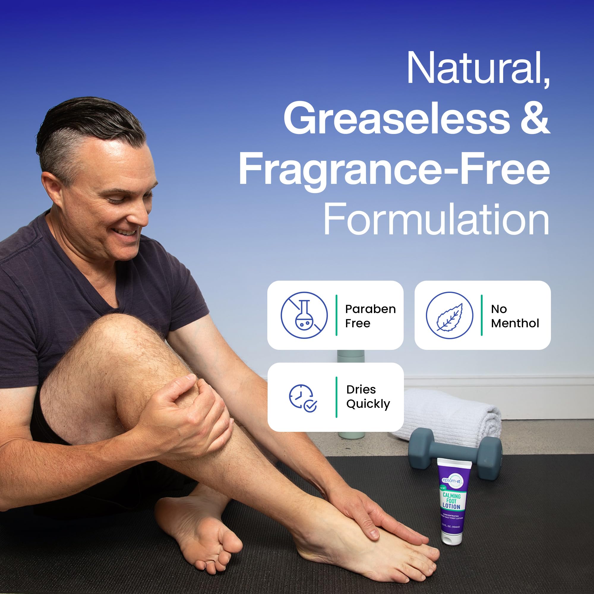 EPSOM-IT crème-rituel-soin-pieds: intégré dans la routine nocturne pour un moment de détente.