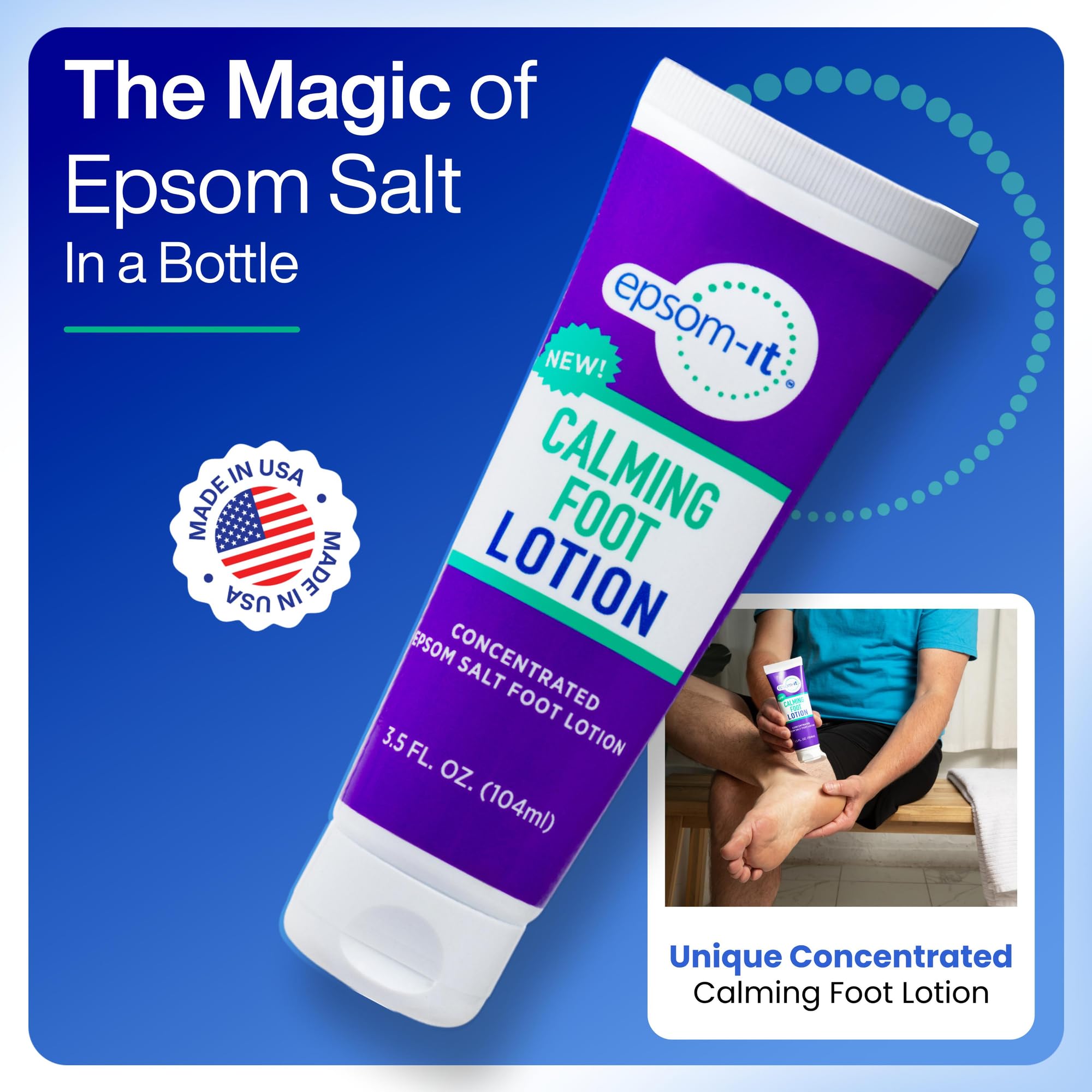 EPSOM-IT crème-sels-epsom-chevilles: soutien après l’effort pour chevilles détendues.