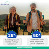 EPSOM-IT Lotion: massage des nerfs, texture légère et pénétration rapide.