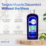 EPSOM-IT lotion musculaire, relaxation des jambes après l’effort.