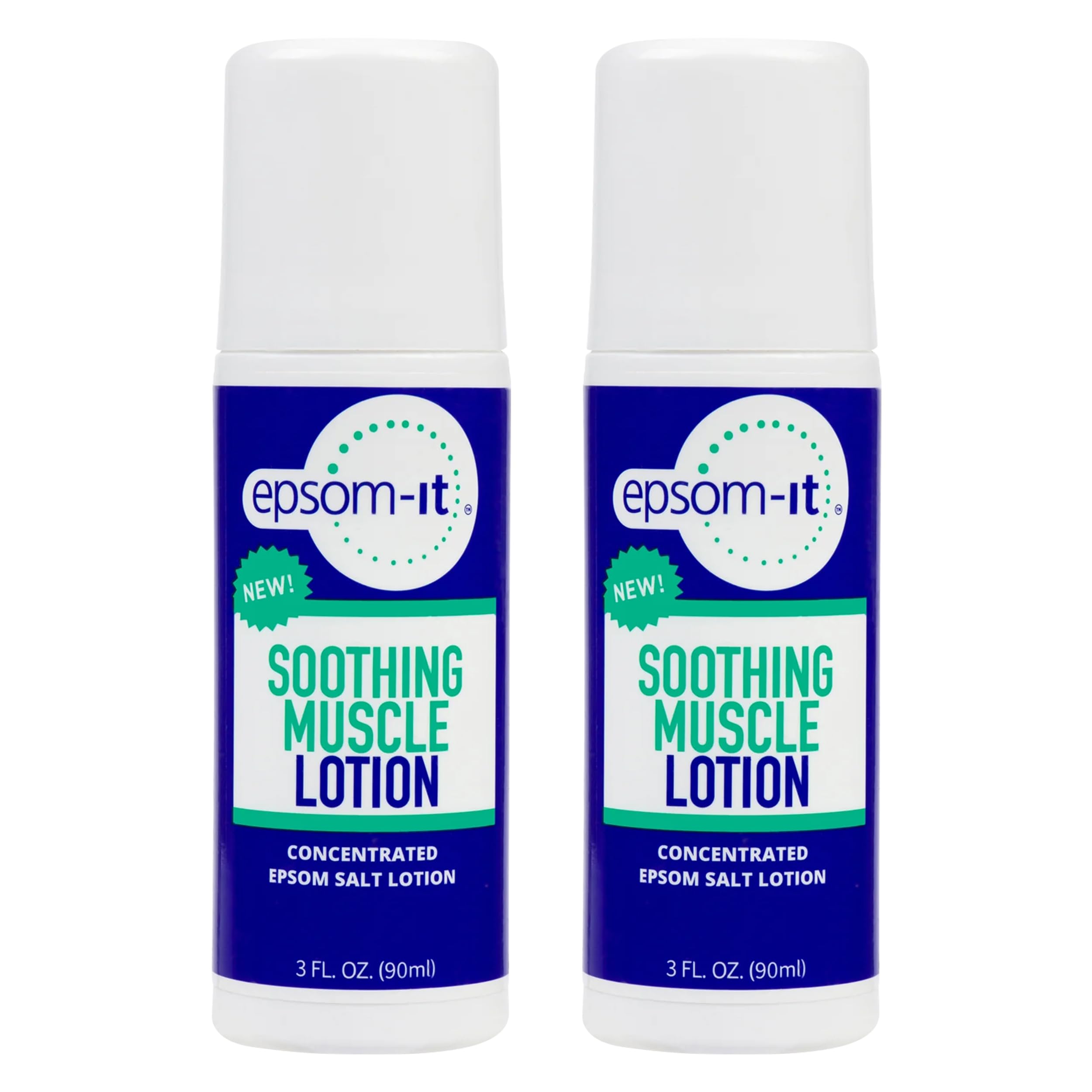 EPSOM-IT Lotion Roll-On Bouteille: pratique et portable pour l’application après l’entraînement.
