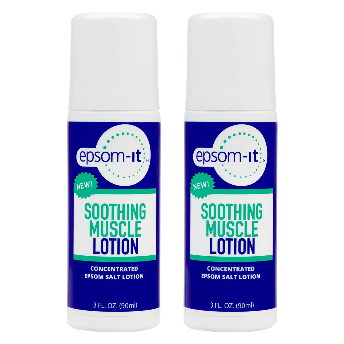 EPSOM-IT Lotion Roll-On Bouteille: pratique et portable pour l’application après l’entraînement.