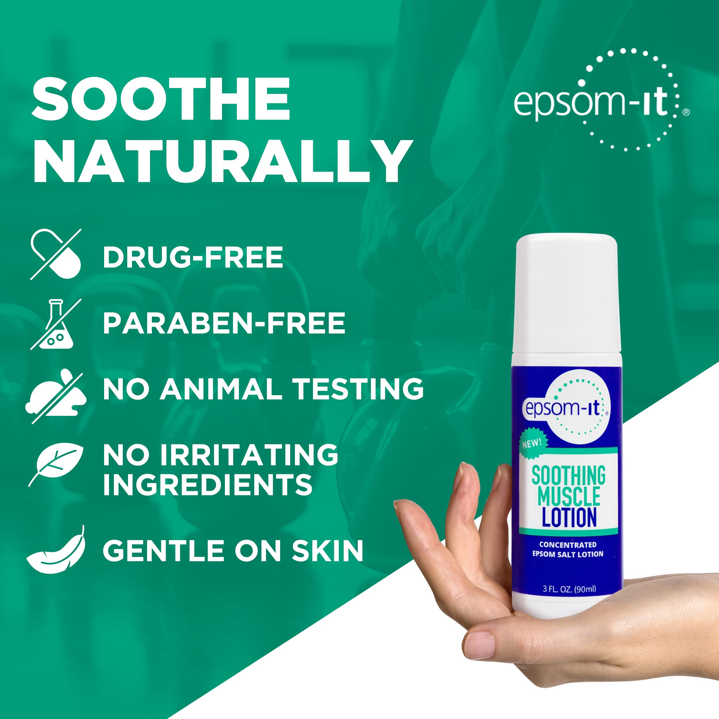 EPSOM-IT Lotion Qualité USA: fabriquée selon des normes élevées.