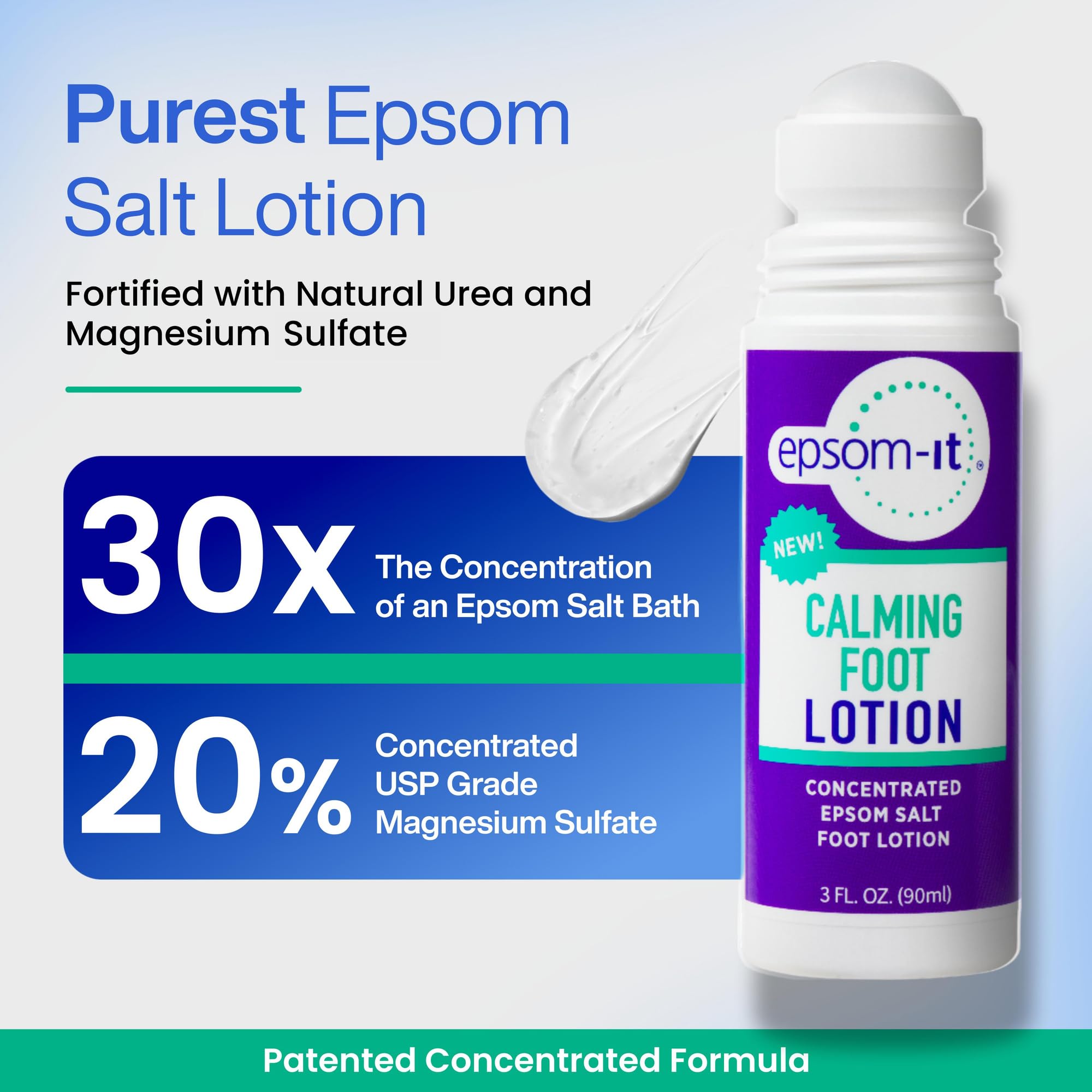 EPSOM-IT texture non gras, absorption rapide sans parfum.
