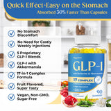 Eqeeken gommes GLP-1, formulation douce pour le confort digestif.