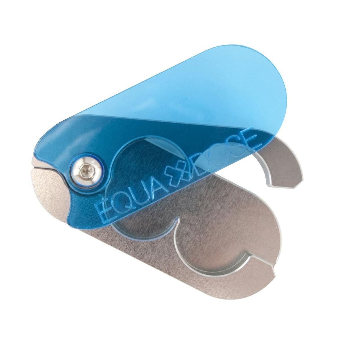 Diviseur EQUADOSE de pilules avec lames aluminium pour des coupes nettes.