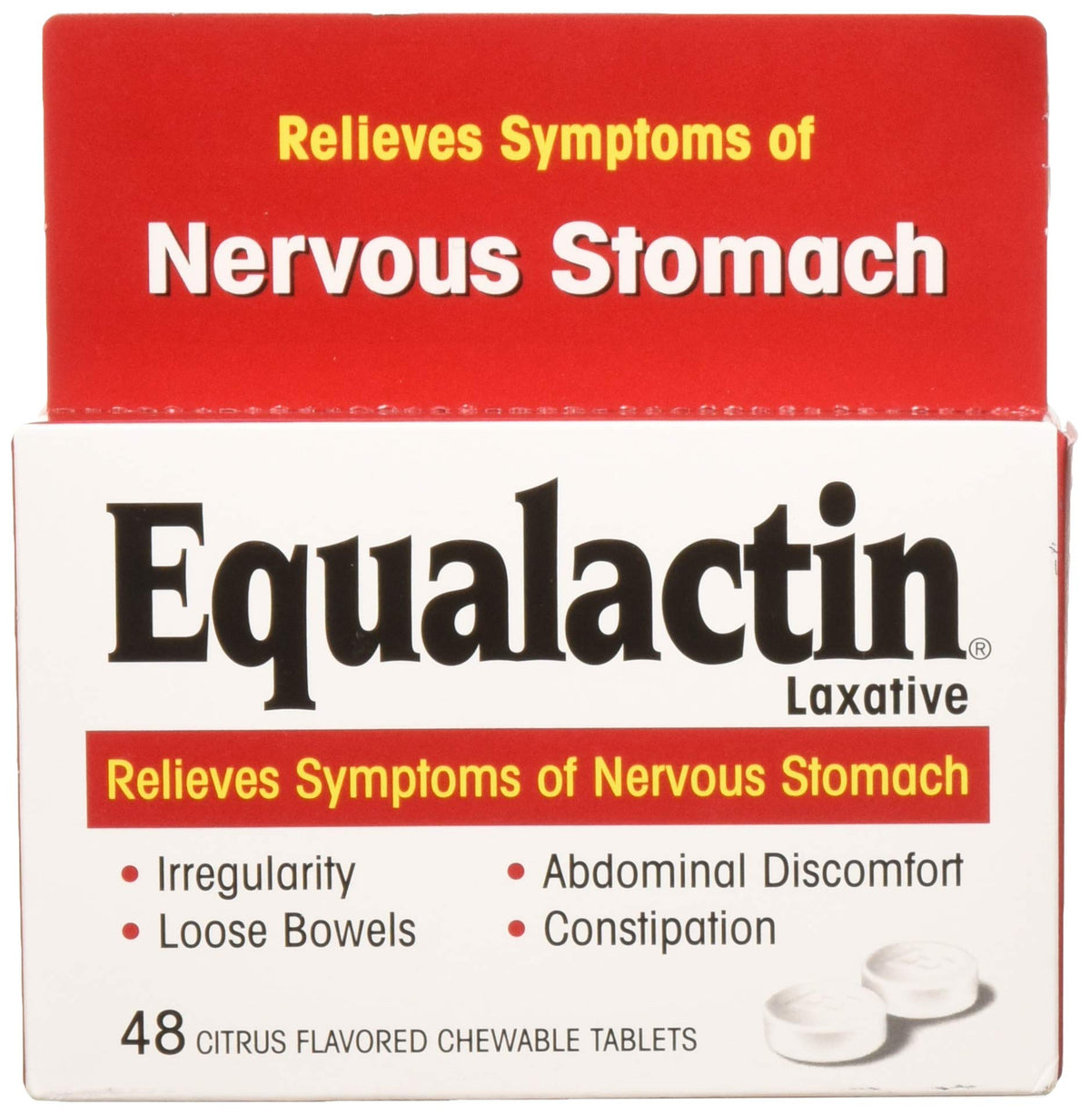 Equalactin comprimés à croquer, pack 3, pratique pour déplacements quotidiens