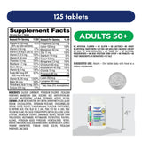 Equate 50+ vitrine magasin: ligne en rayon facilitant le choix santé.