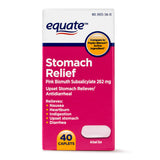 Equate: emballage des comprimés estomacaux, boîte de 40, pratique à ranger.