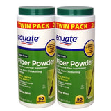Equate Poudre de Fibre Sans Sucre : boîte et dosage faciles, se dissolvant sans grumeaux dans boissons et aliments